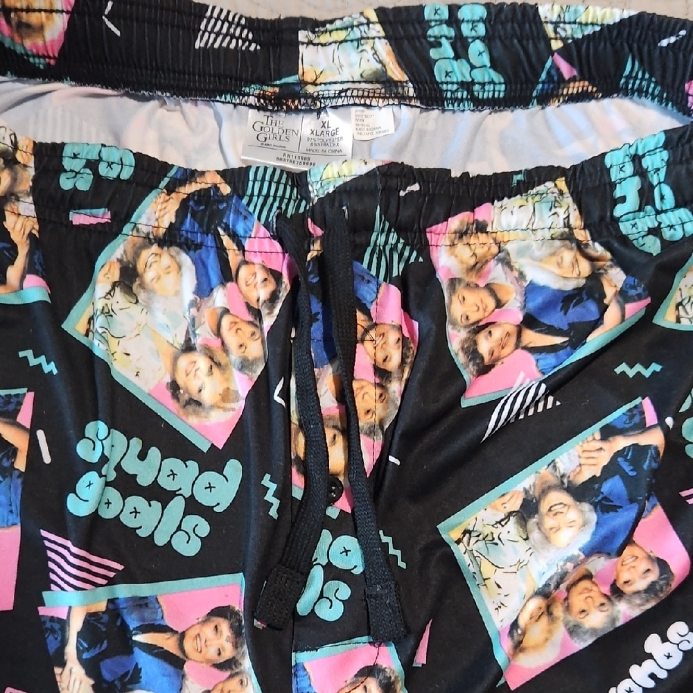 XL Pajama Bottoms with Fun Print